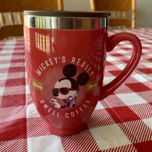 Mickey Mouse Travel Mug Disney Parks Mickey’s Really Swell Coffee